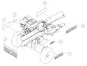 Part Location Diagram of 14301-00 Bear Cat Decal, Echo/Bearcat